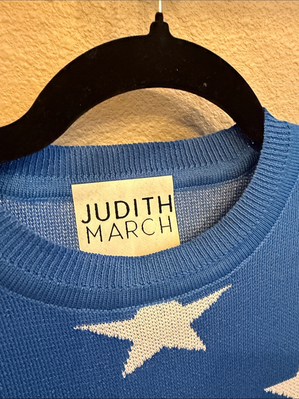 Judith March Blue USA Star Sweater Set - Picture 2 of 5
